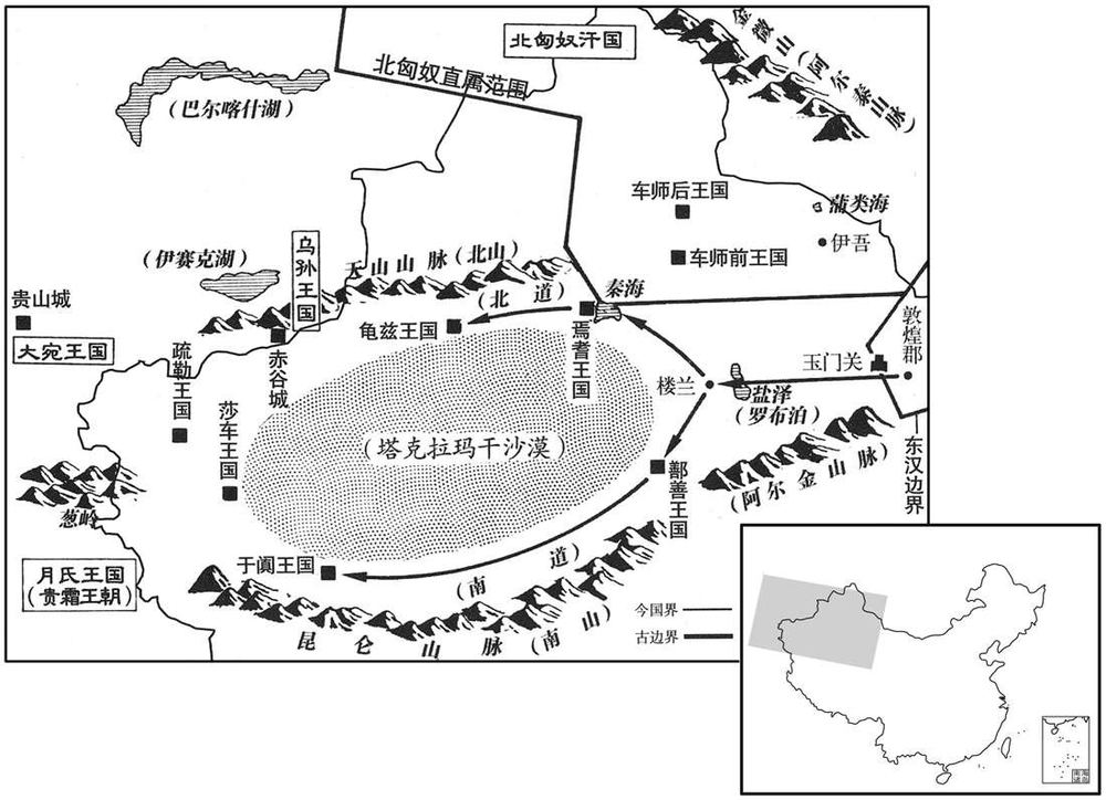 二世纪·一二〇年班勇建议重返西域大计划