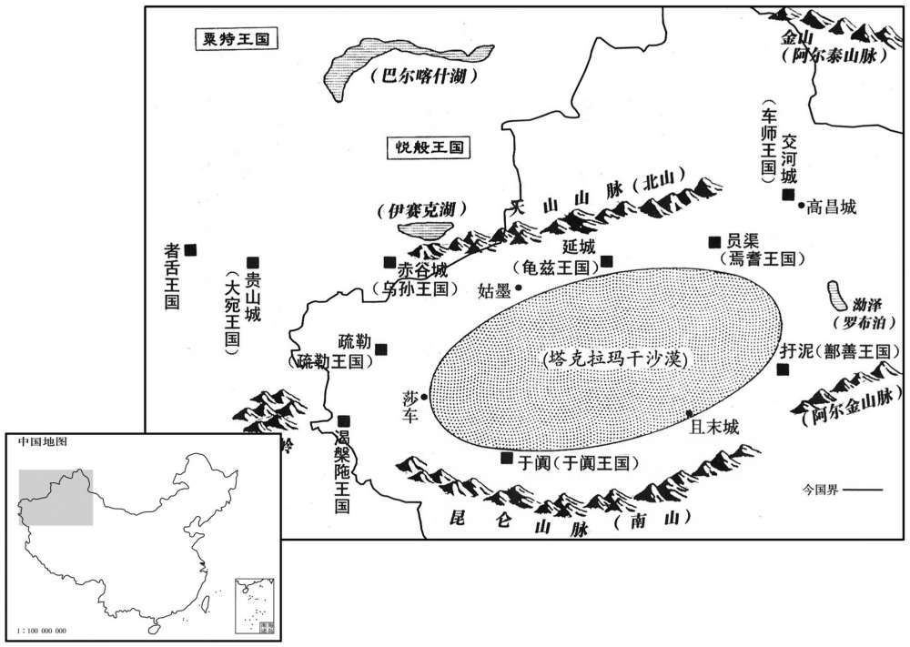 五世纪·四三五年西域形势